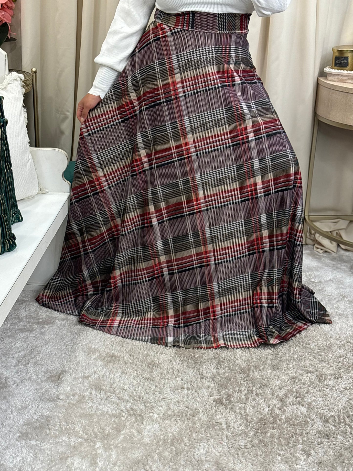 SS SKIRT (PLAID)